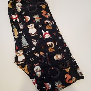 Lularoe tc winter animal leggings